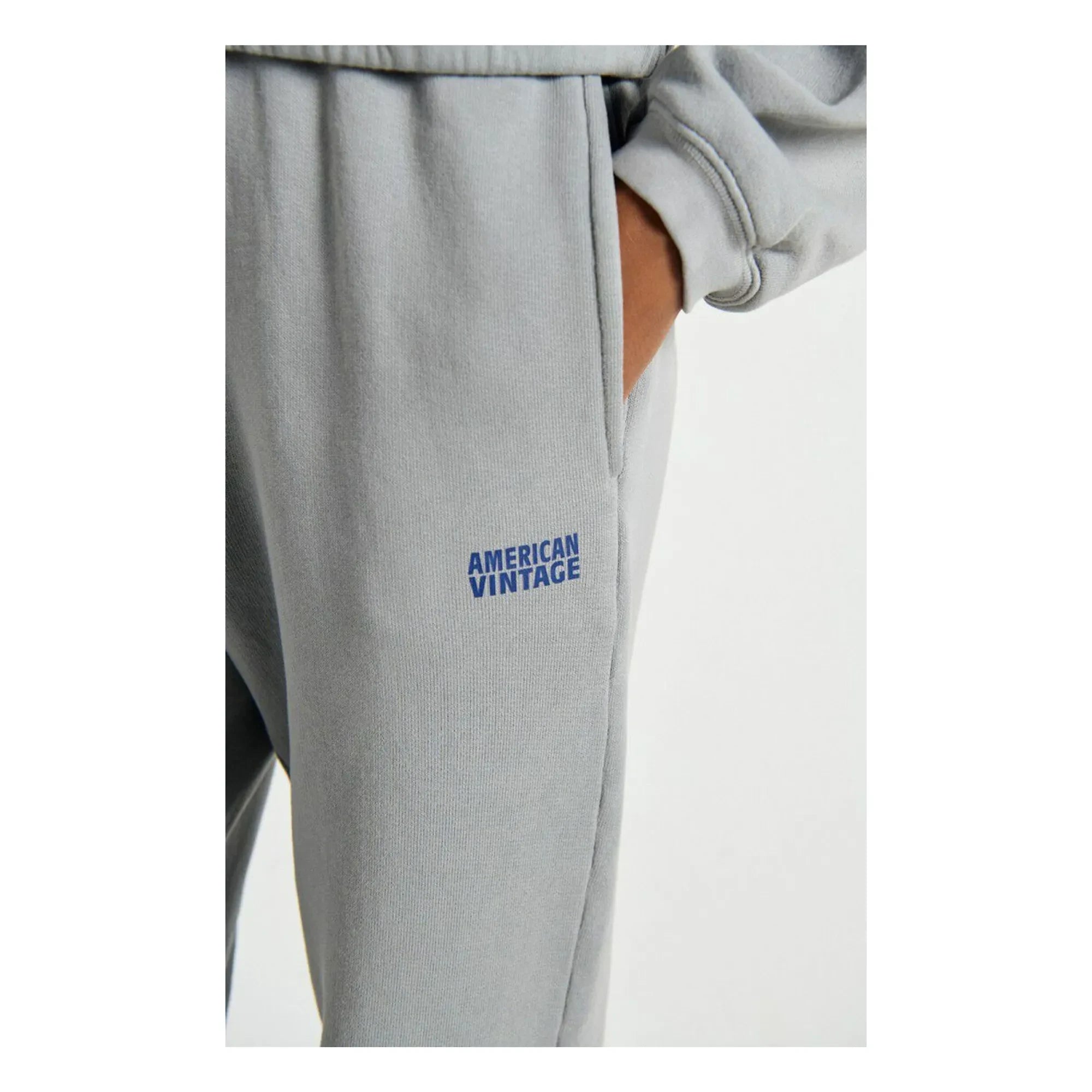 American Vintage - Jogger Izubird | رمادي فاتح