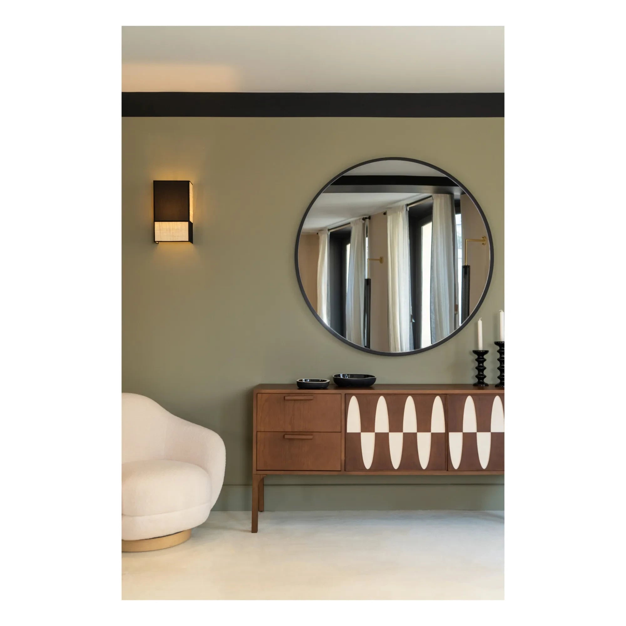 Maison Sarah Lavoine - Ecaille Ceviz Konsol | Ceviz