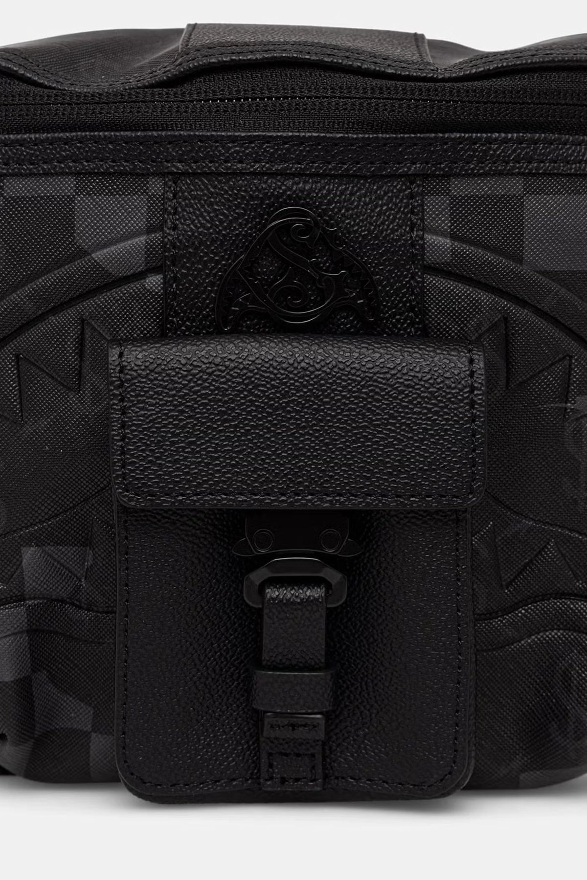 Sprayground - Siyah Bel Çantası 910B9055NSZ