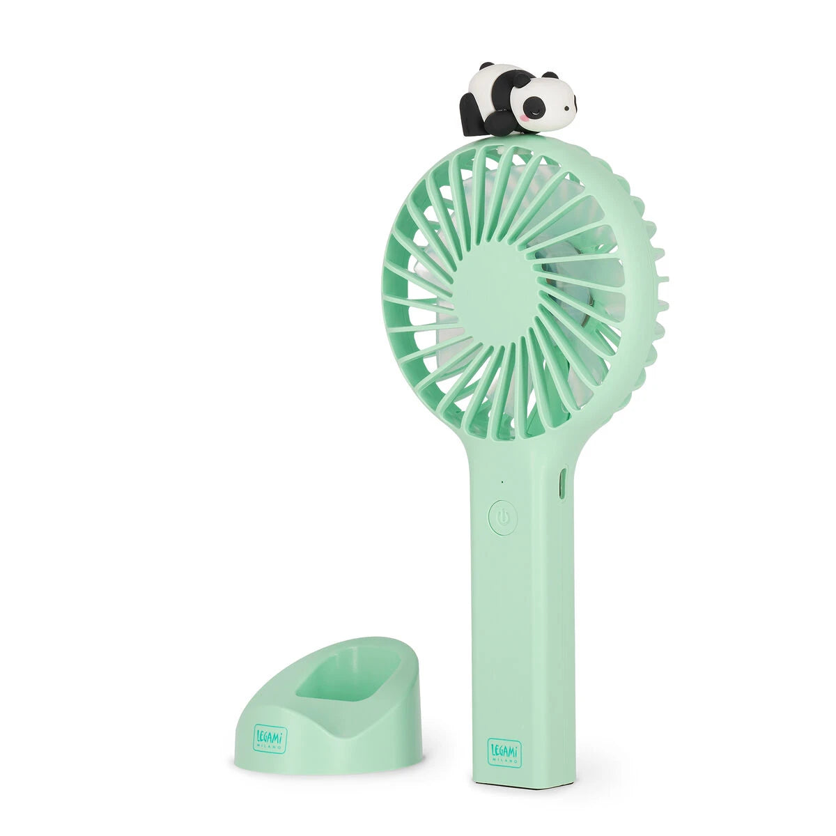 Legami - Ventilatore portatile ricaricabile e Base - Mini ventilatore