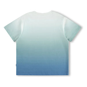 Molo - Rodney Dégradé organik pamuklu T-shirt | Mavi