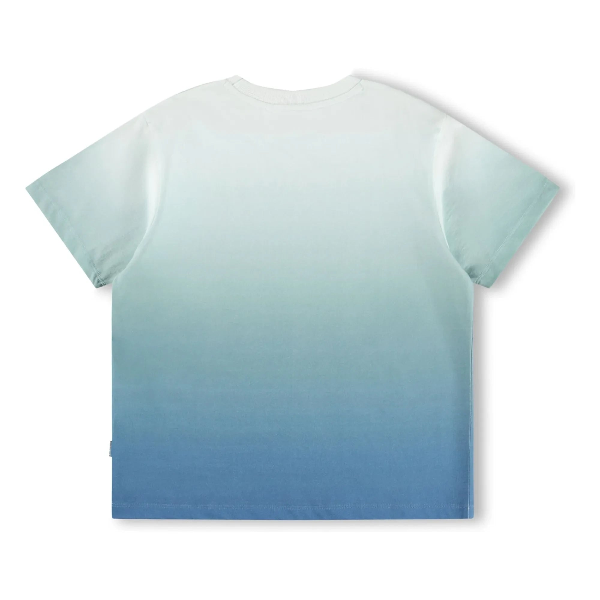 Molo - Rodney Dégradé organik pamuklu T-shirt | Mavi