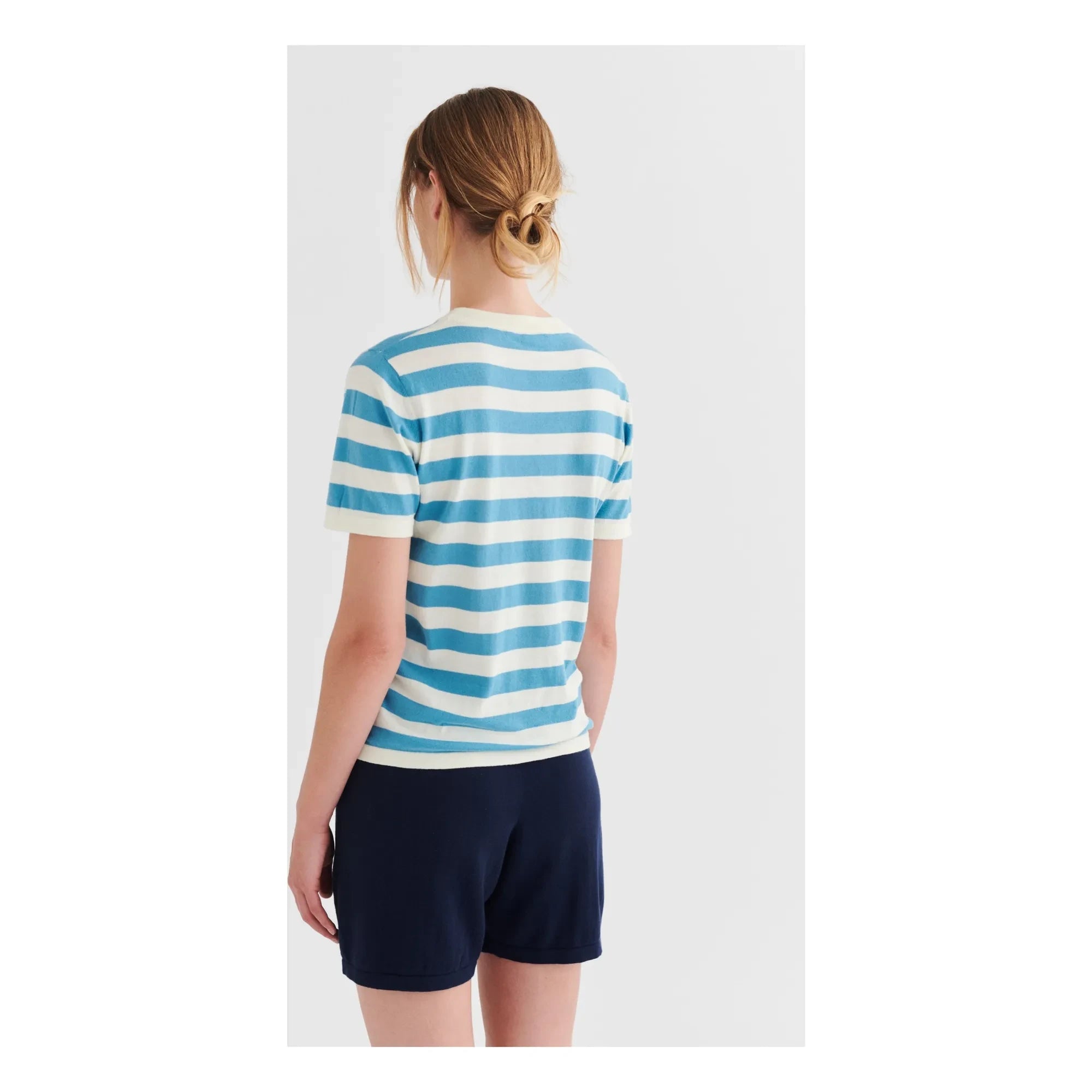 FUB - Camiseta a rayas | Azul