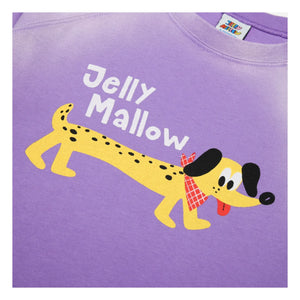 Jelly Mallow - Tie and Dye Köpek Tişörtü | Mor