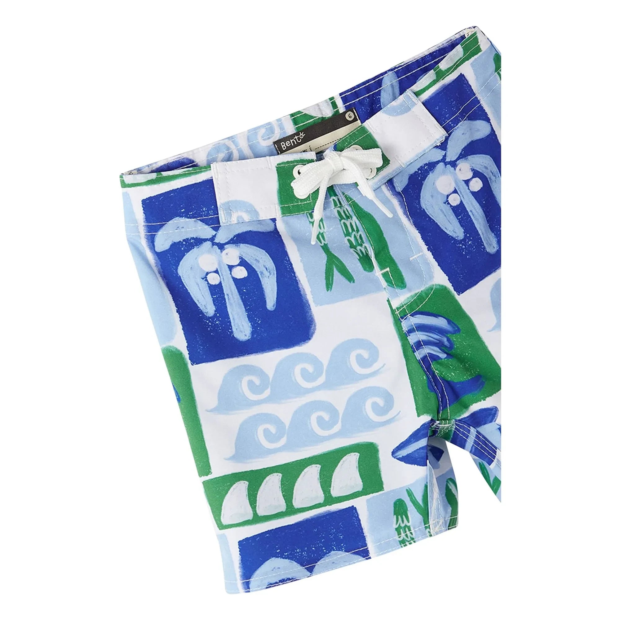 Fabula - Rio Vagues Bade-Shorts | Blau