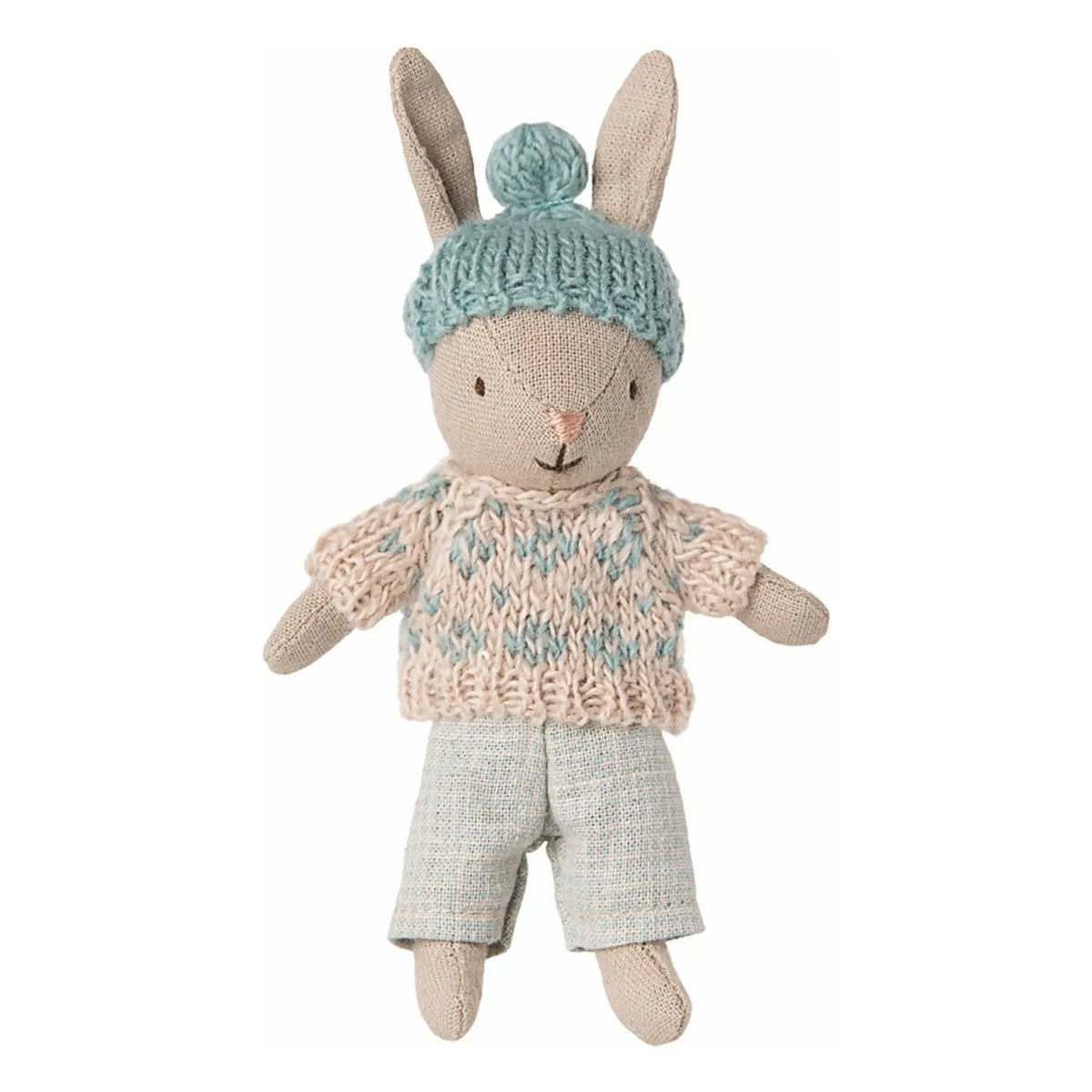 Maileg - Conejo de invierno | Verde Menta