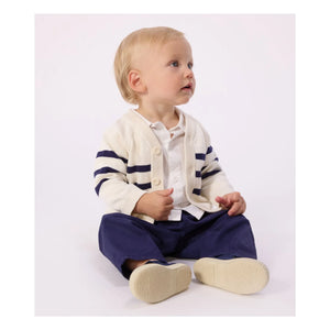 Petit Bateau - Plain Woven Pants | Dark Blue