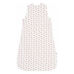 Petit Bateau - Schlafsack mit Herzen | Weiß