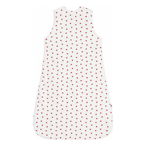 Petit Bateau - Schlafsack mit Herzen | Weiß