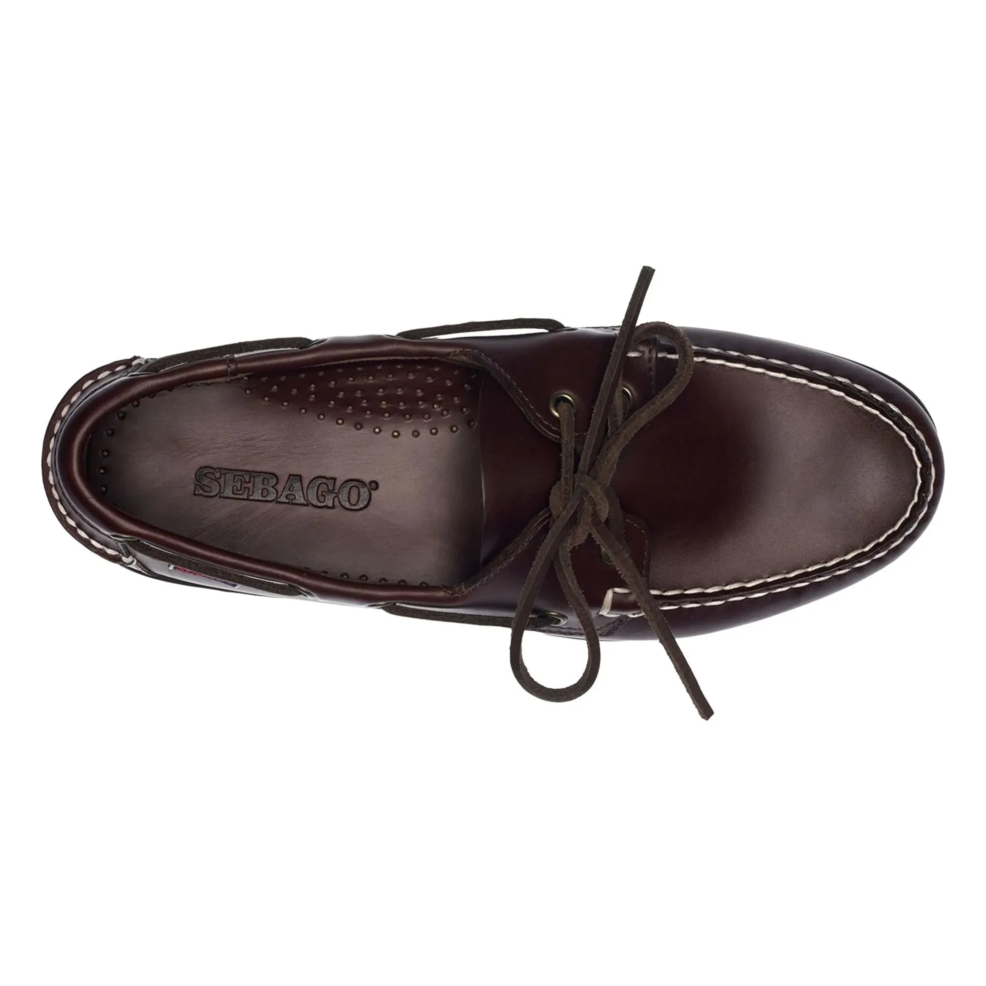 Sebago - Docksides Portland Waxed Loaferlar | Koyu Kahverengi