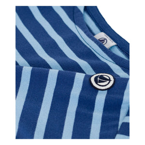 Petit Bateau – T-Shirt mit Anker und Schleife | Blau