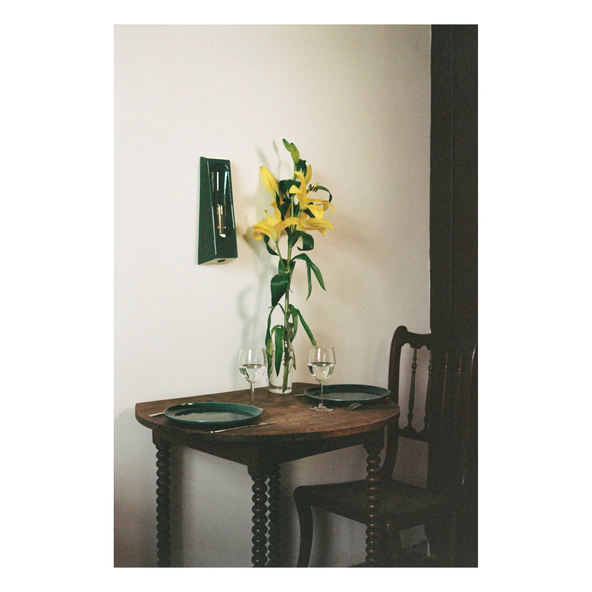 Violaine d'Harcourt - Aplique de Pared Alcove | Verde