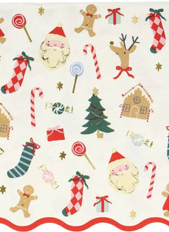 Meri Meri - Joli Noël büyük peçeteler - 16'lı set