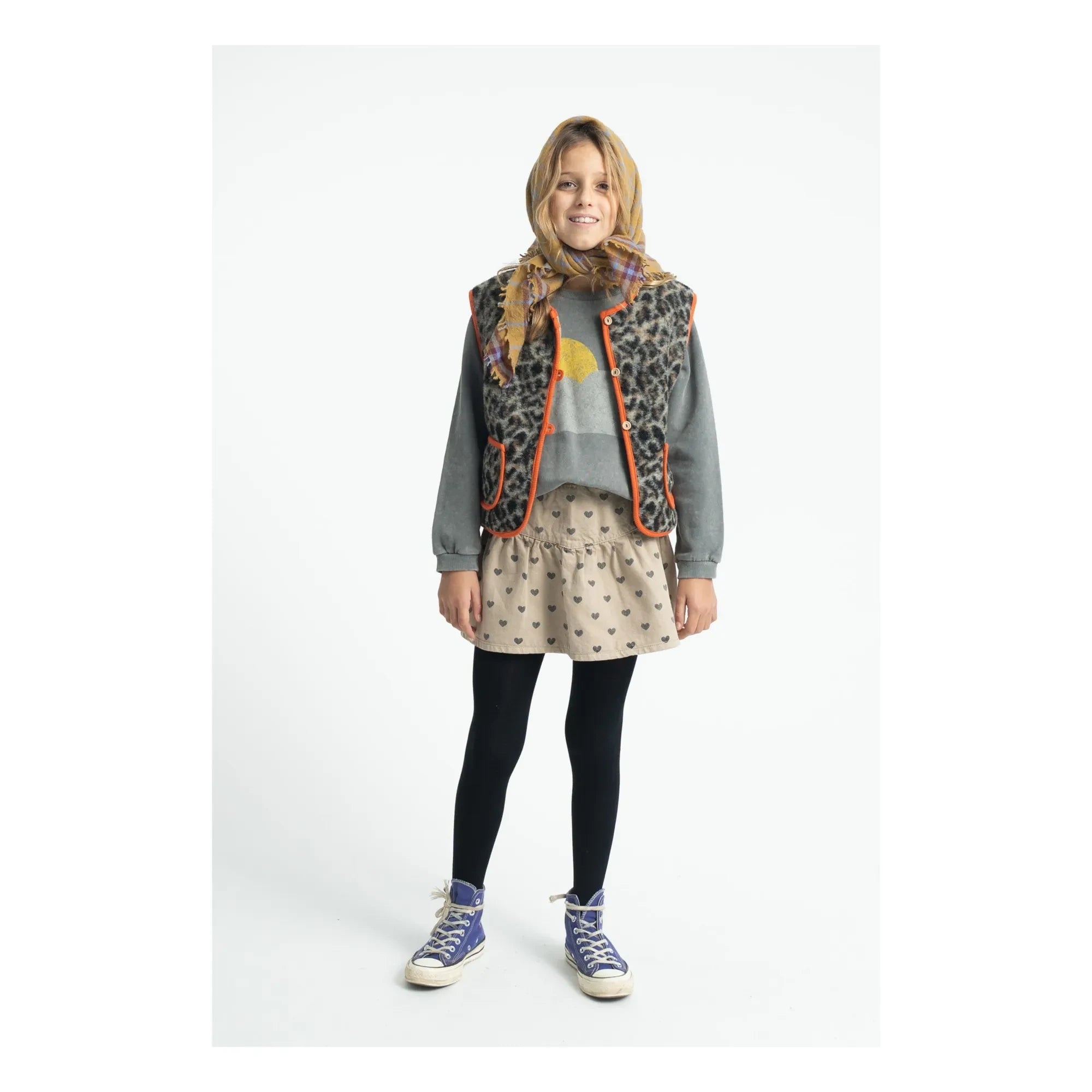 Piupiuchick - No Bad Weather organik pamuk sweatshirt | Gri