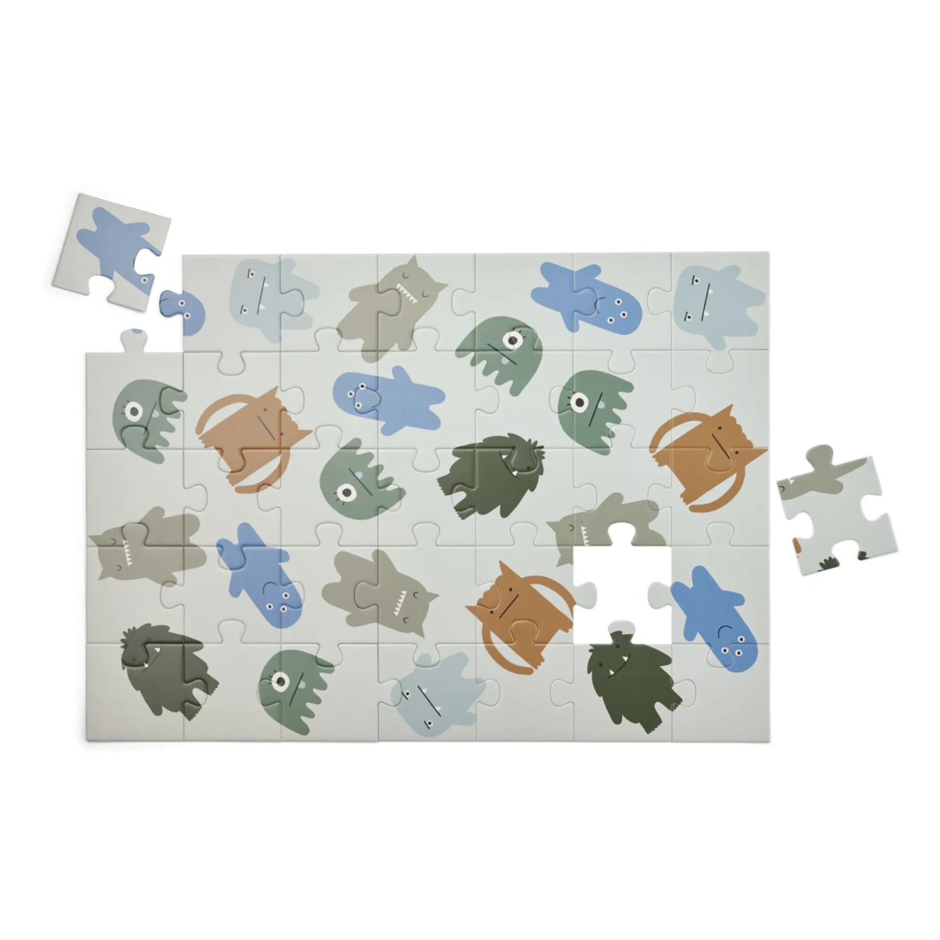 Liewood - Jimmie Puzzle | Monster/Mist