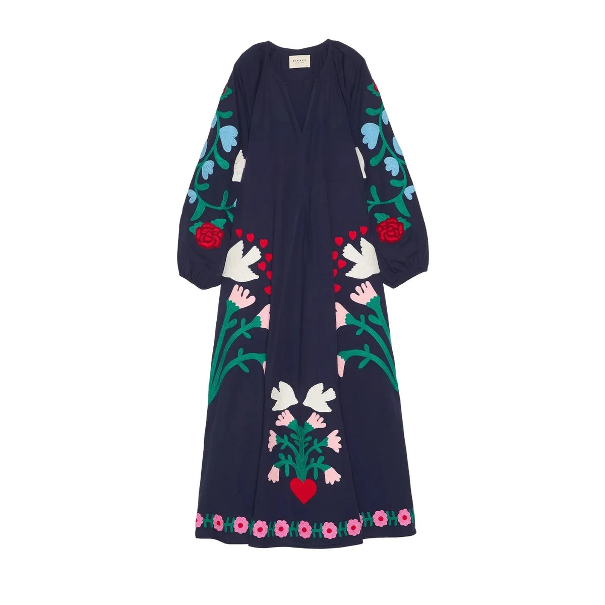 SISSEL EDELBO - Fran Bio-Baumwollkleid | Dunkelblau