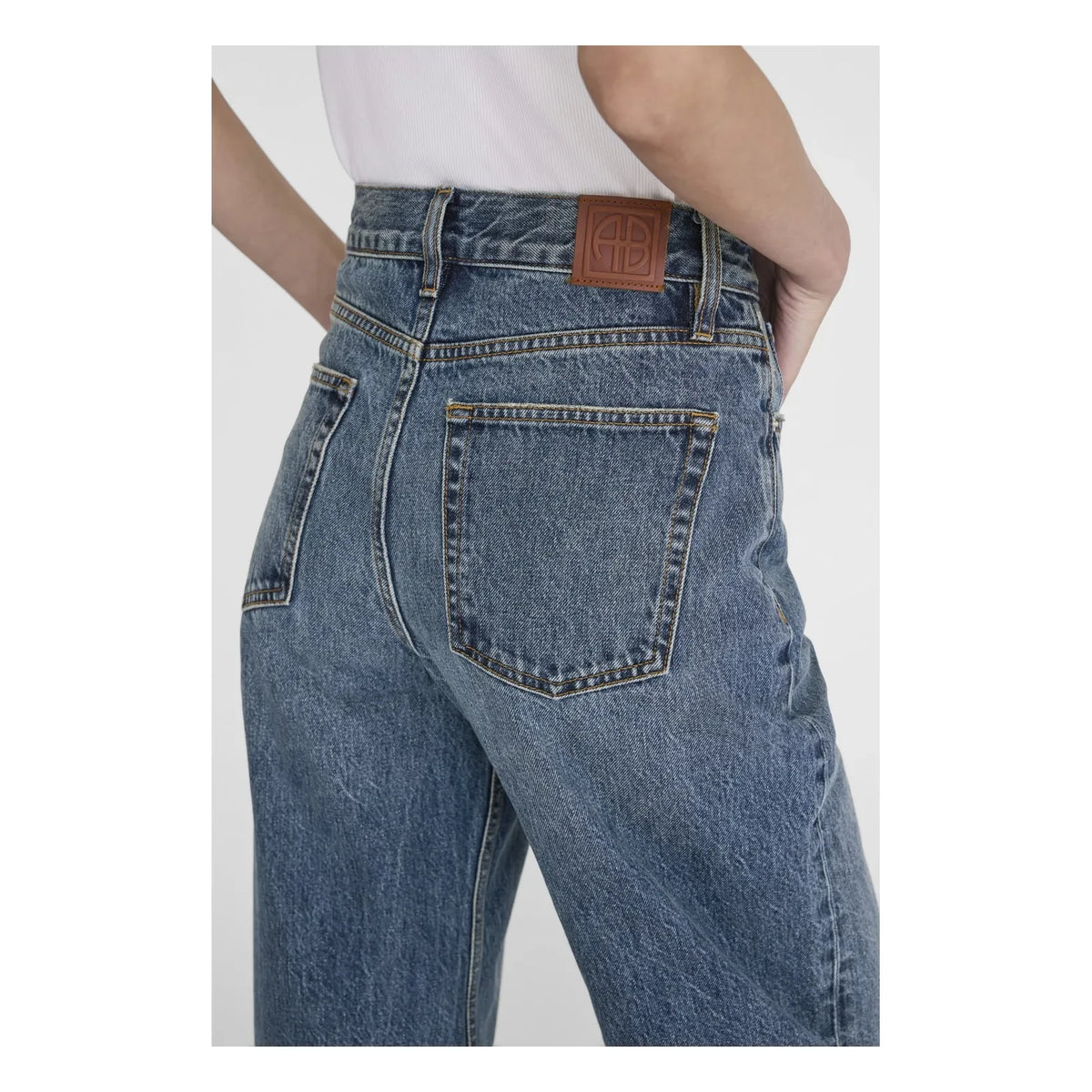 Anine Bing - Jean Brie | Azul Lavado