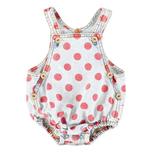 Piupiuchick - Pois Denim tulum | Açık Mavi