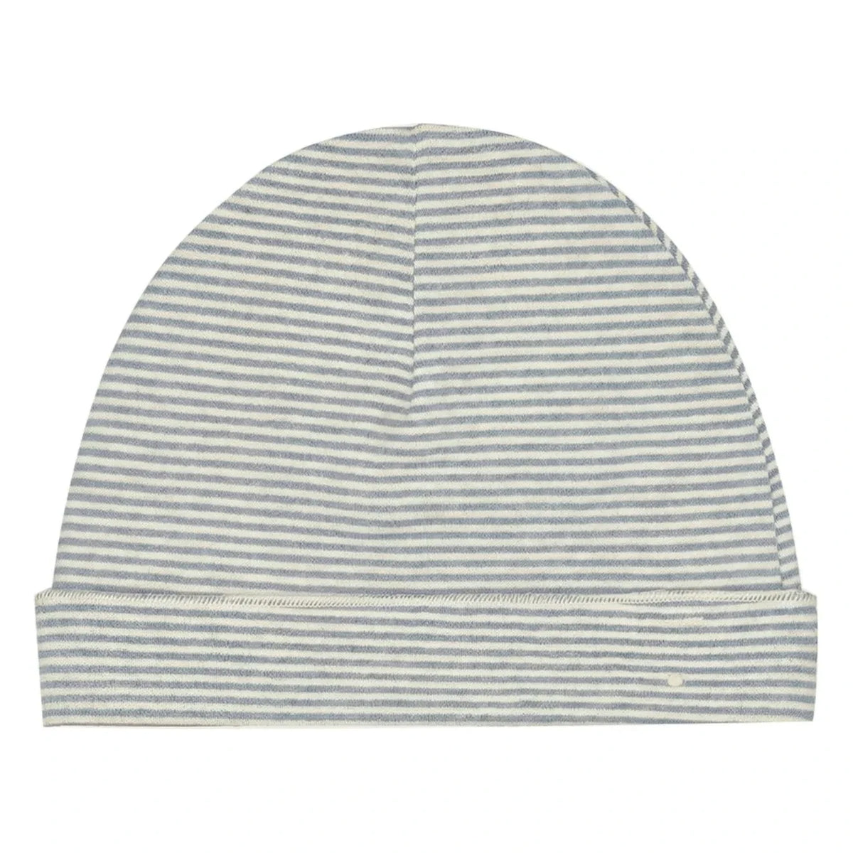 Gray Label - Gorro de algodón orgánico a rayas | Gris