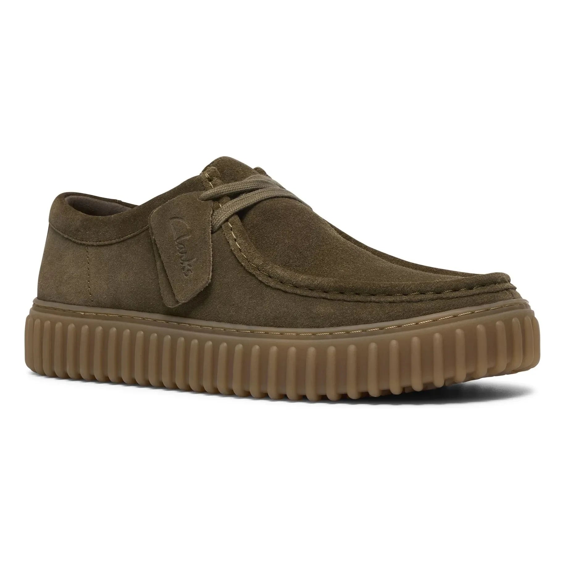 Clarks - Torhill Lo ayakkabı | Koyu yeşil