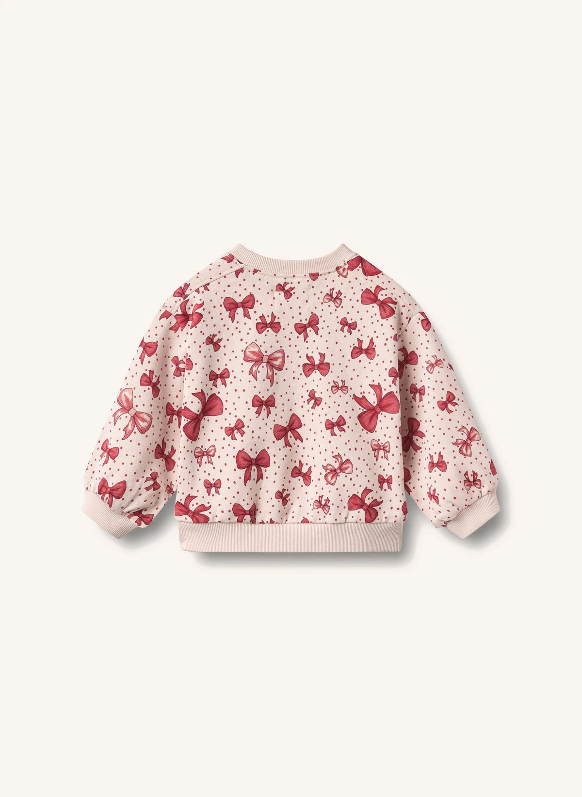 Wheat - Lia Düğümlü Sweatshirt, Organik Pamuk | Şeker Pembesi