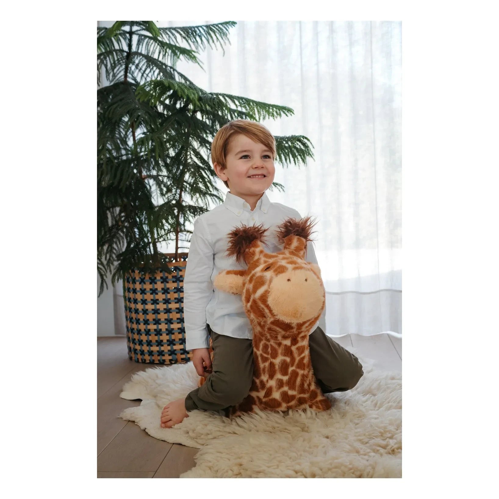 Wild & Soft - Jirafa Saltarina | Naranja