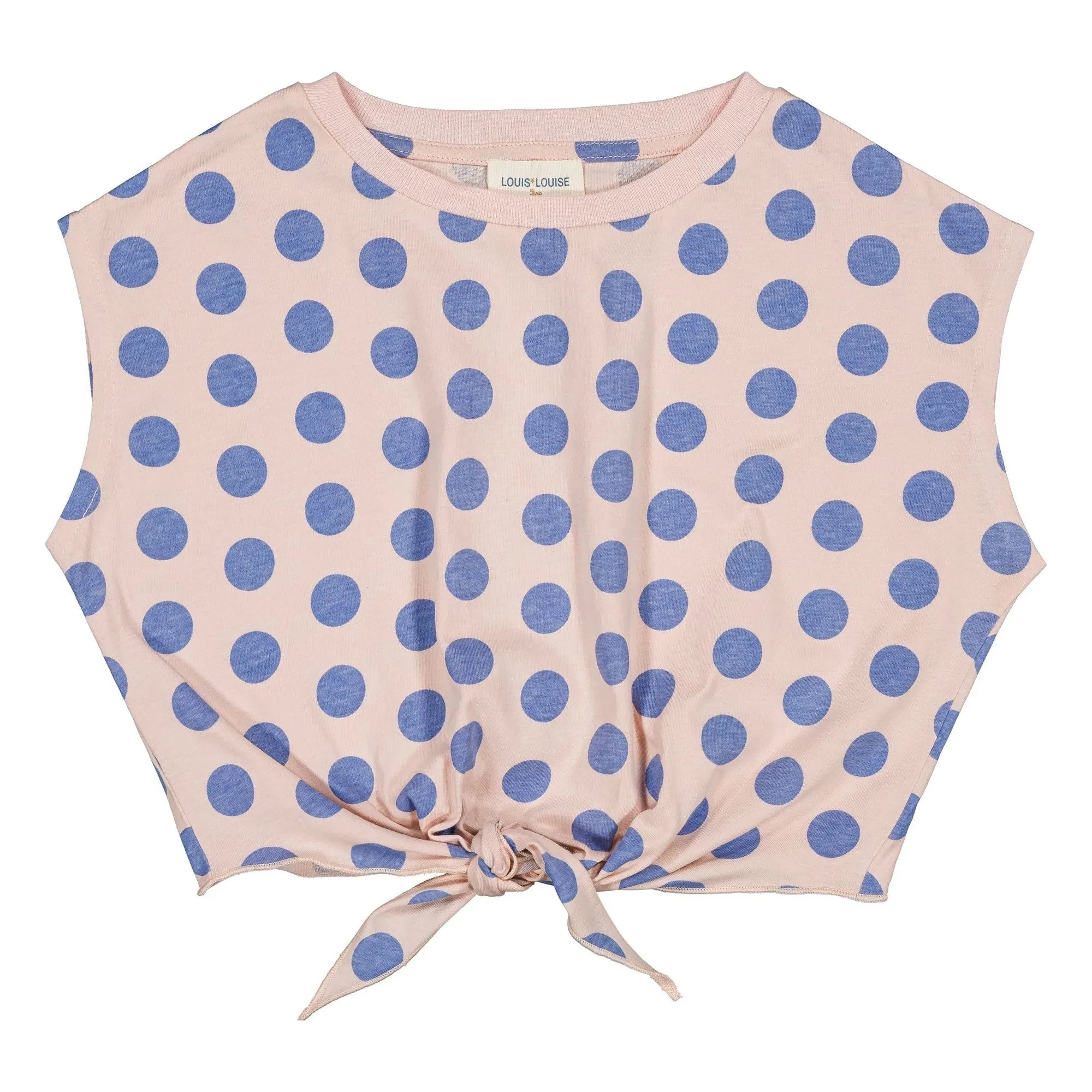 Louis Louise - Madona Points Jersey Tişört | Açık Pembe