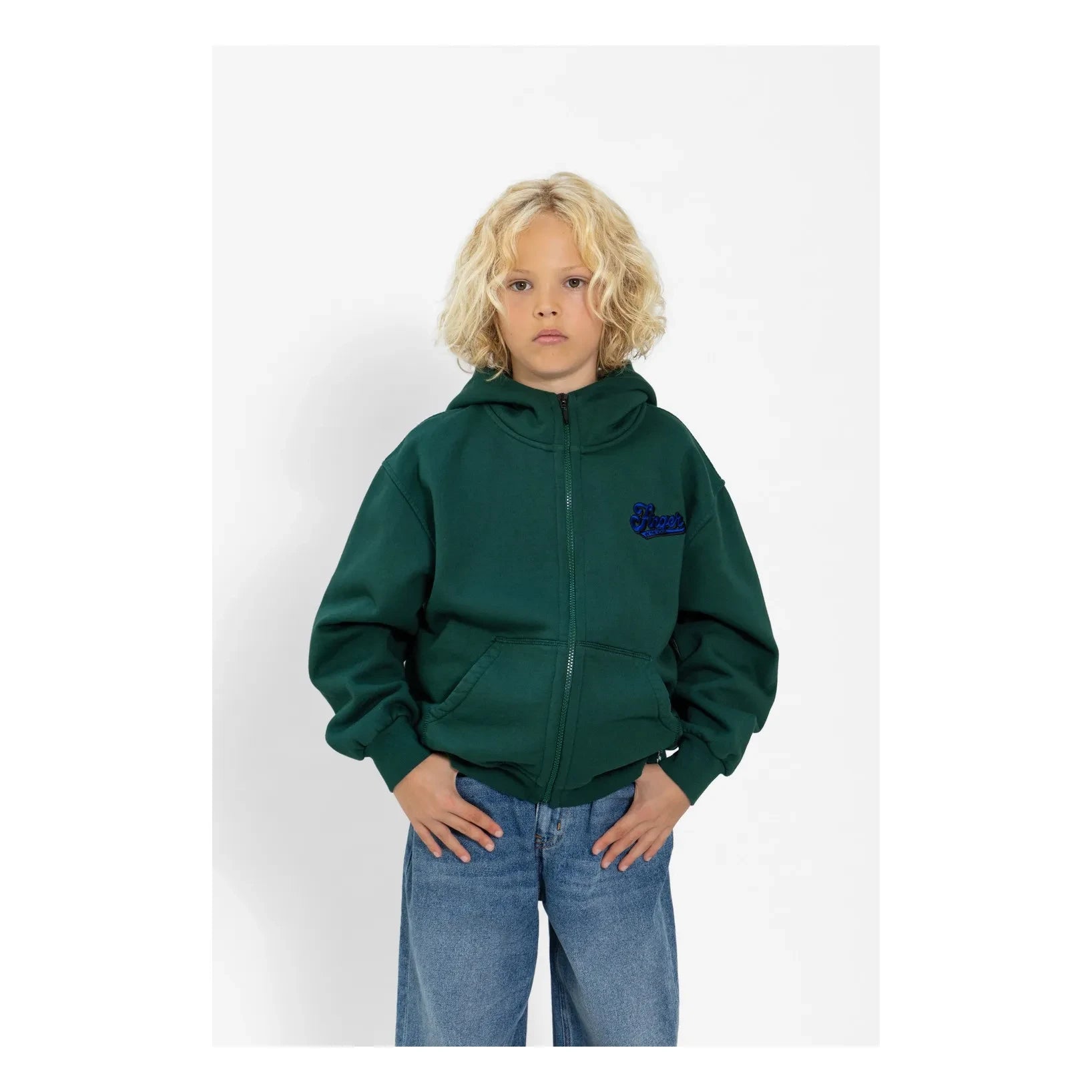 Finger in the nose - Harlan Organik Pamuklu Sweatshirt | Koyu Yeşil