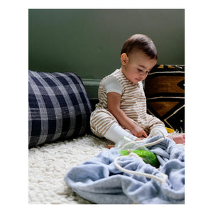 Tante Reine - Organic cotton footed lightweight sleep sack | Honey