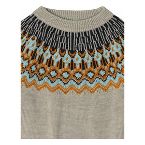 FUB - Lambswool sweater | Heather beige