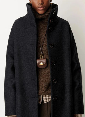 Sessùn - Paradise Wool Coat | Black
