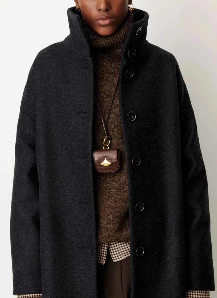 Sessùn - Paradise Wool Coat | Black