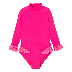 Lison Paris - Bora Bora Surfer 1-Piece UV-Protection Swimsuit | Candy Pink