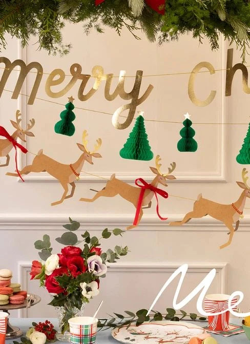 Meri Meri - Noel Ağacı Tabaklar - 8'li Set