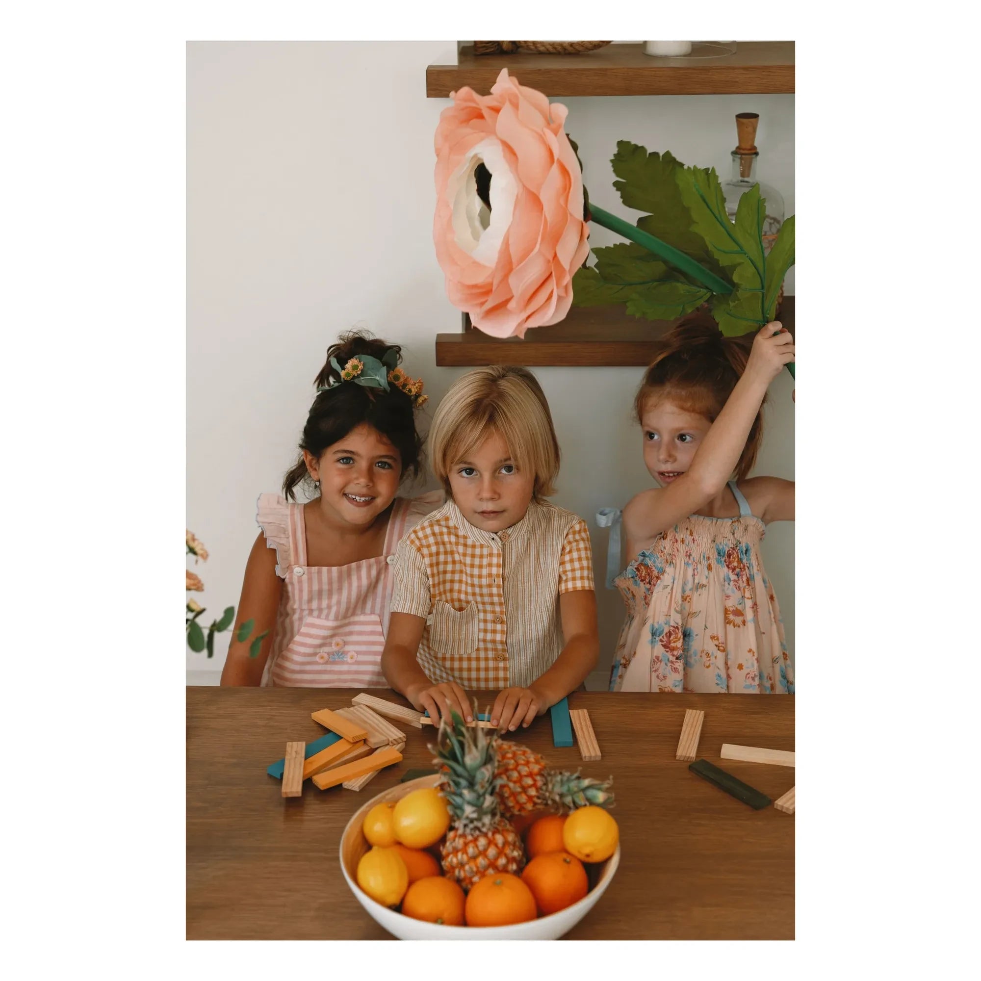 Lilinoa - Alphonse Patchwork Gömlek | Caramel