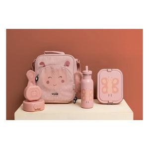 Trixie - Mrs. Butterfly Insulated Lunch Bag | Pink