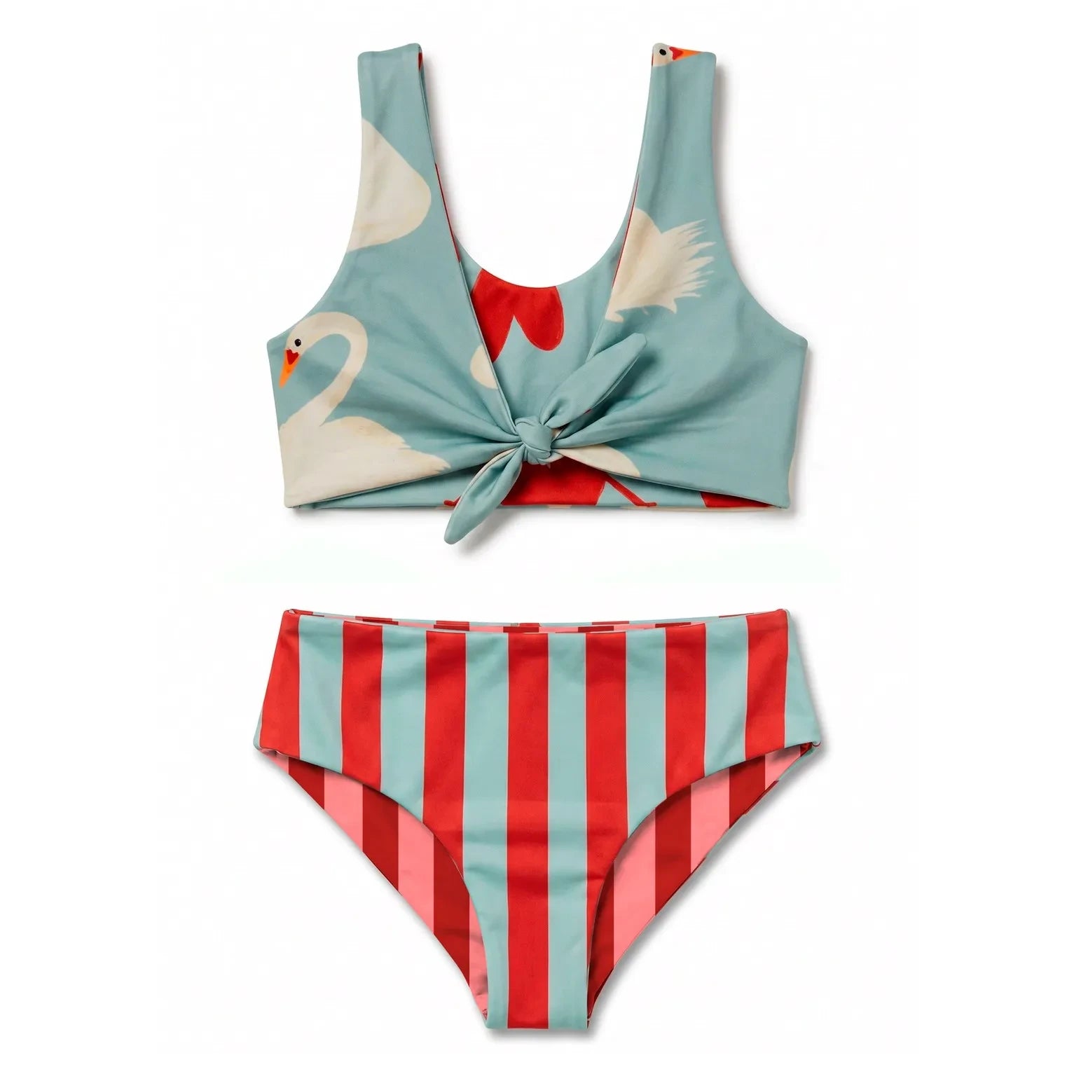 Pepita & Me - Düğüm Kalpler Mayo | Mavi