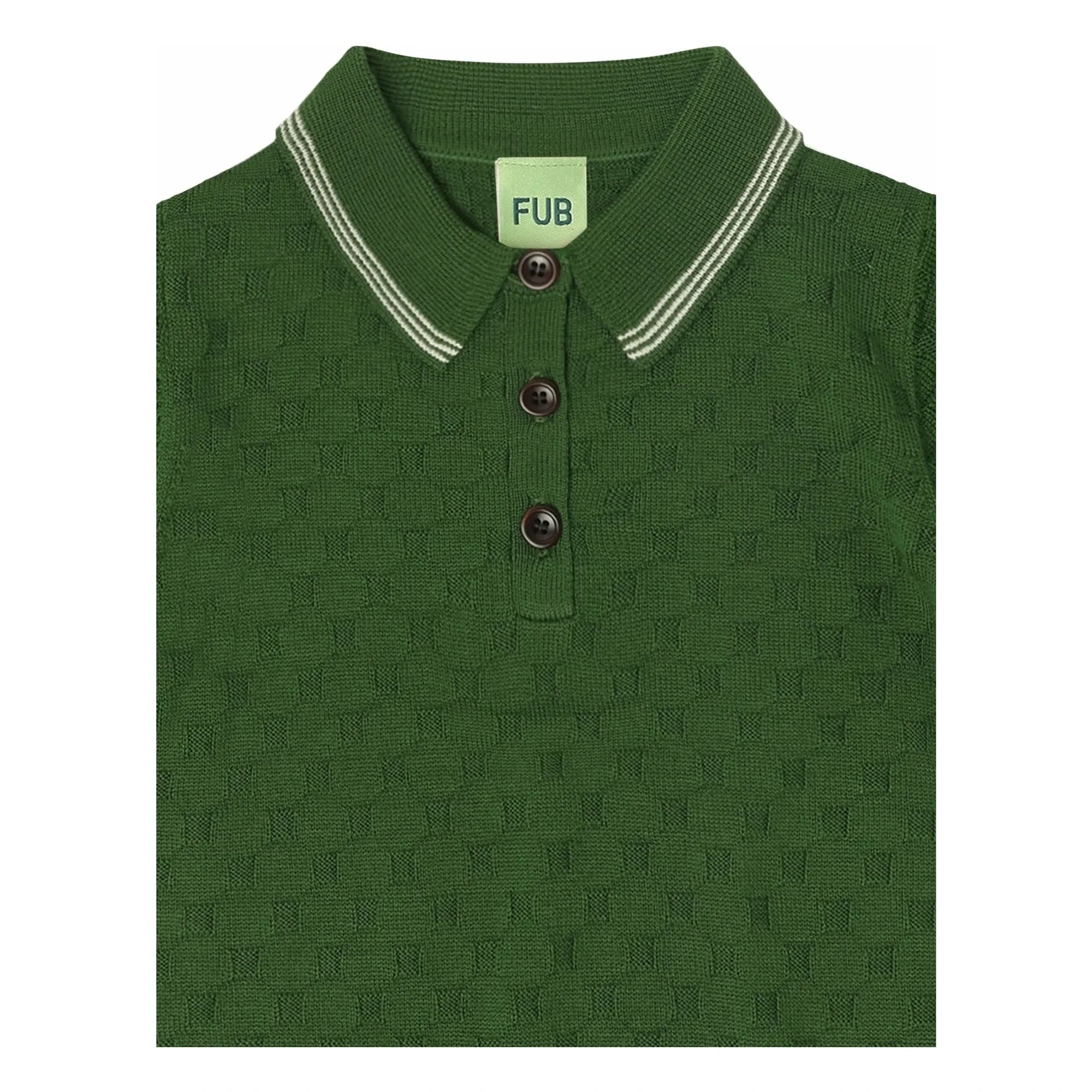 FUB - Polo MC Merinos yün | Yeşil