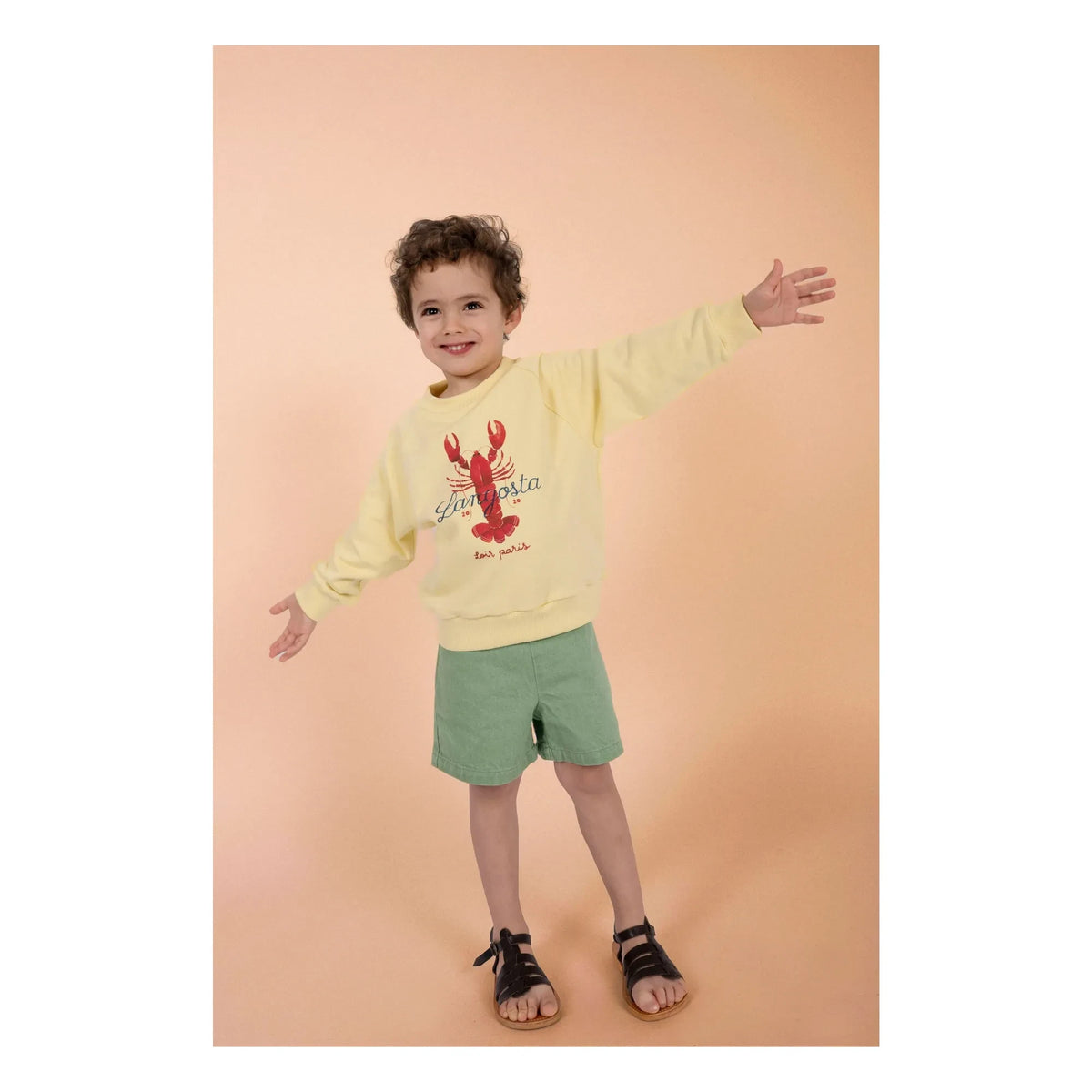 Loir - Langosta Sweatshirt | Pale Yellow