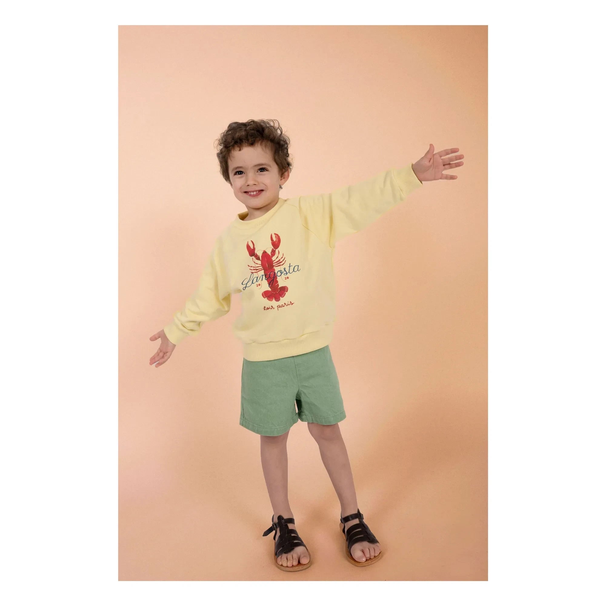 Loir - Langosta Sweatshirt | Pale Yellow