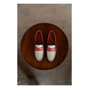 Lachoix - Penny Tricolor Loafer | Kahverengi