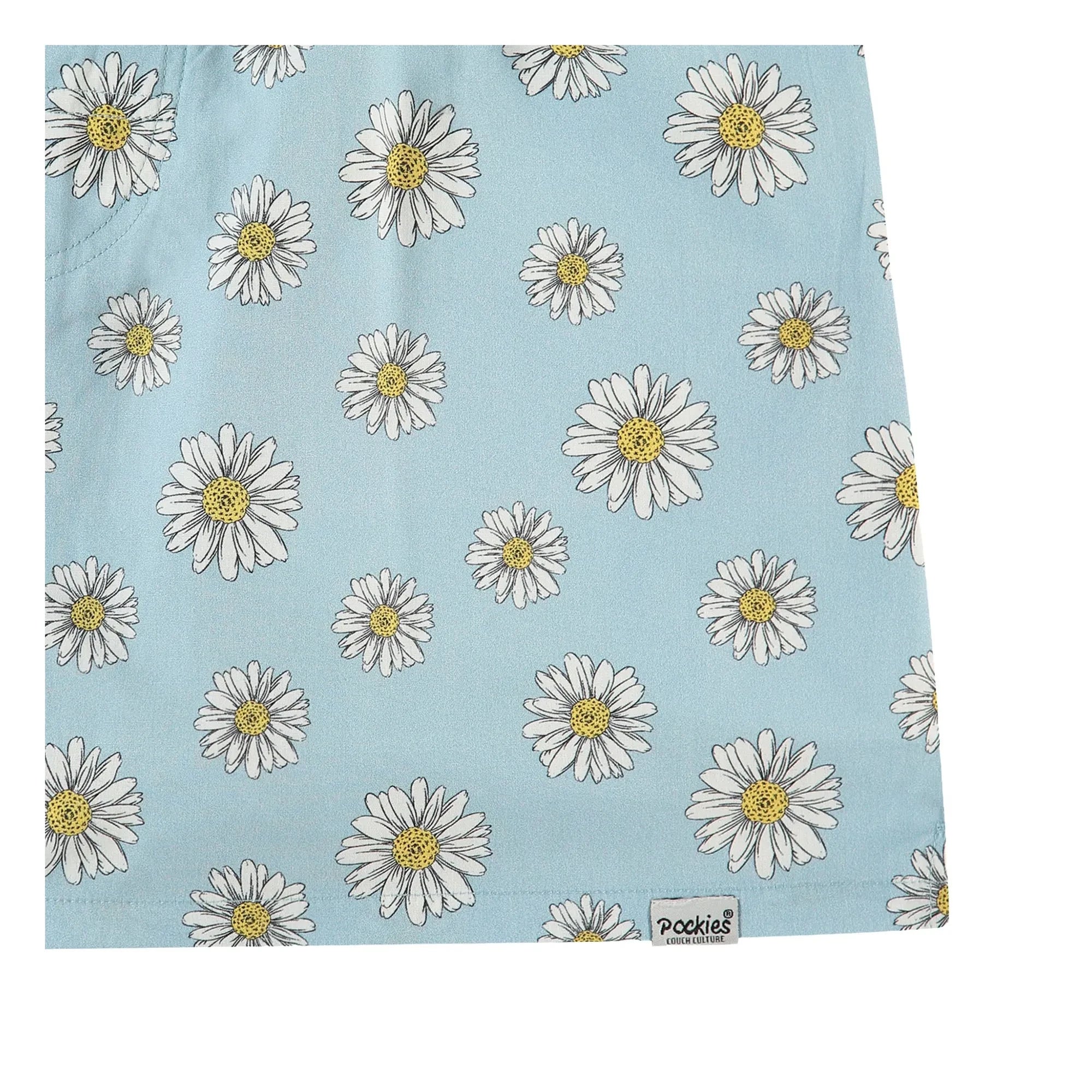 Pockies - Boxershorts Blaue Blumen | Blau