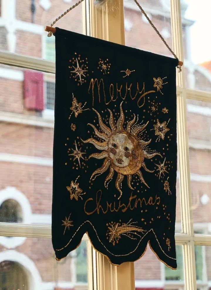 Anna + Nina - Adorno de Pared Navideño Göksel | Negro