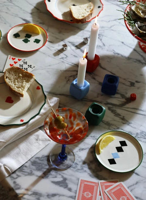 &Klevering - Kalp ve Yonca Tabaklar - 2'li Set