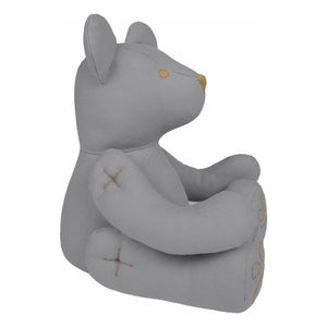 Numero 74 - Organic Cotton Teddy Bear | Stone Grey S045