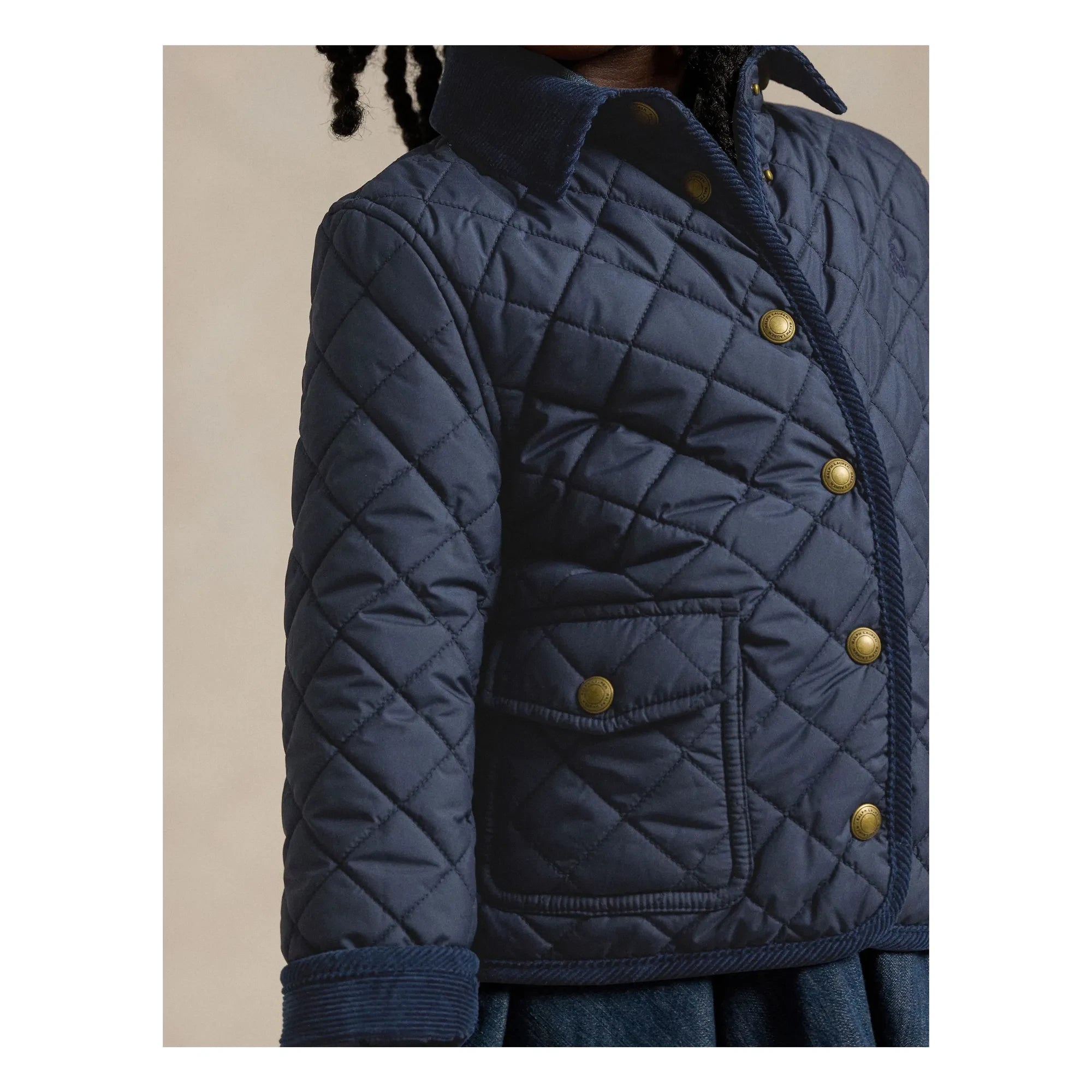 Ralph Lauren - Abrigo acolchado | Azul marino