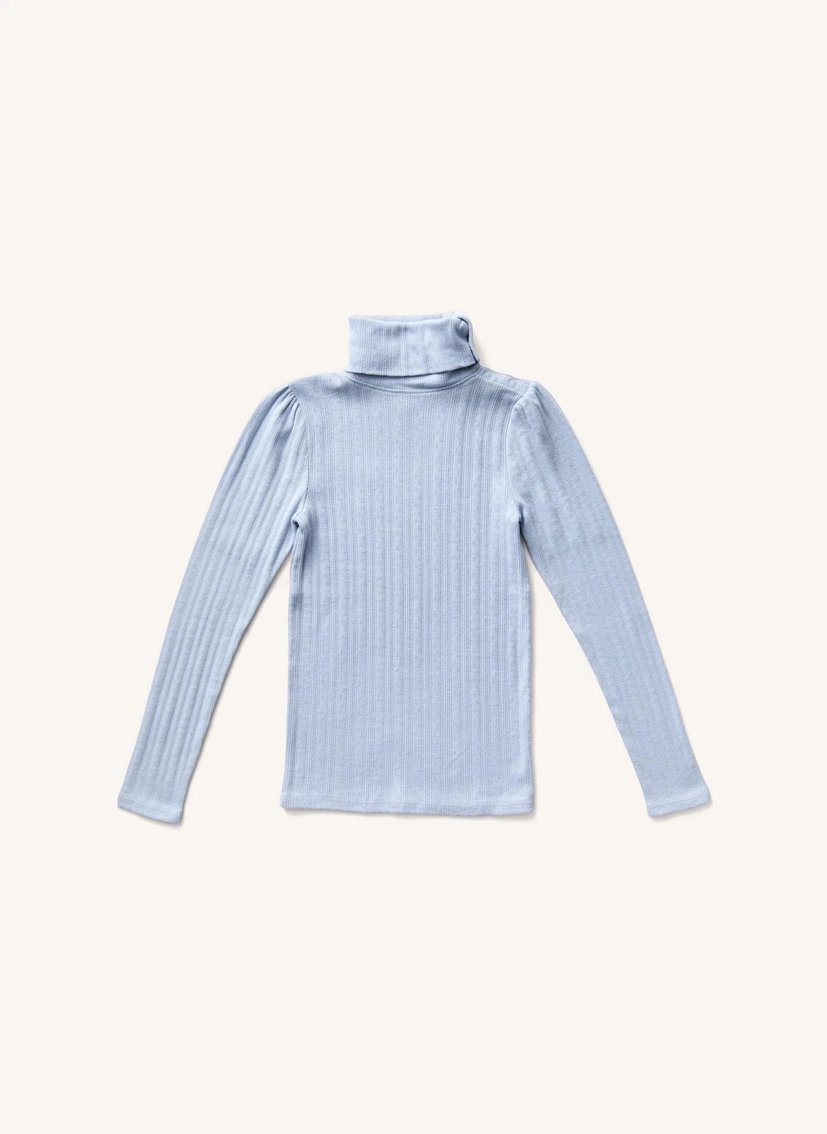 Soor Ploom - Camisa de pescador de lunares | Azul claro