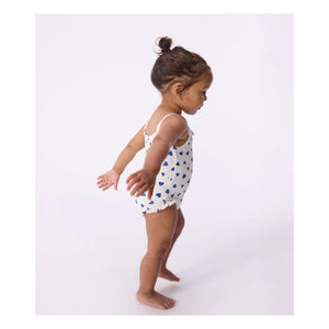 Petit Bateau - Corazones Mayo | Blanco