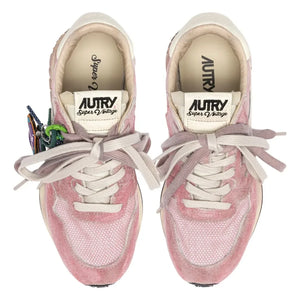 Autry - Reelwind Süper Vintage Düşük Spor Ayakkabılar | Pembe