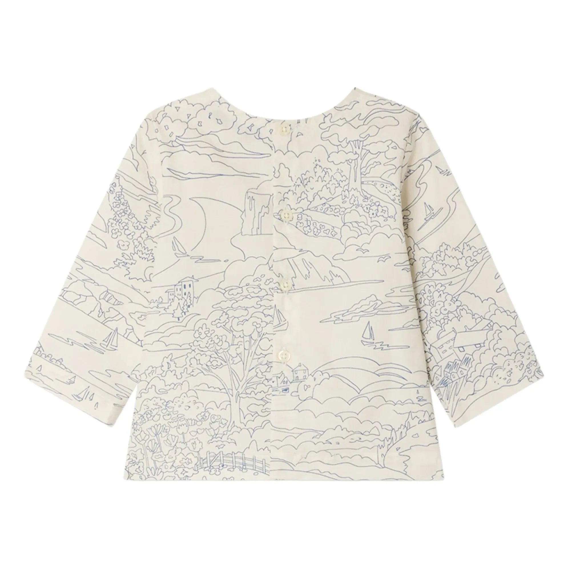 Bonpoint - Gauguin Organic Pamuklu Tunik | Ecru